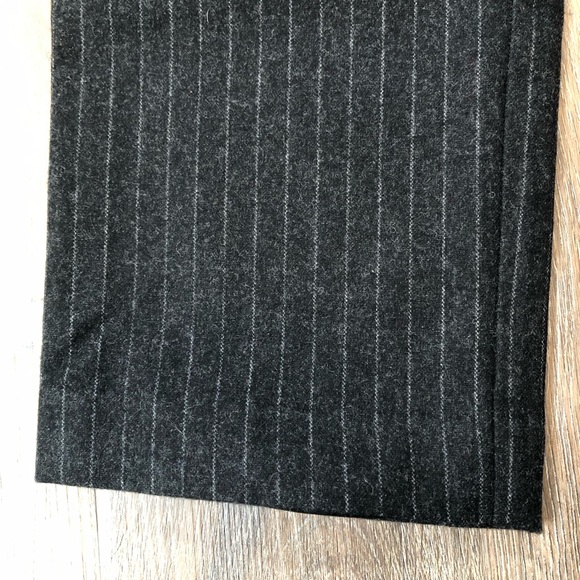 GAP Wool Pinstriped Straight Leg Trousers - Picture 13 of 17
